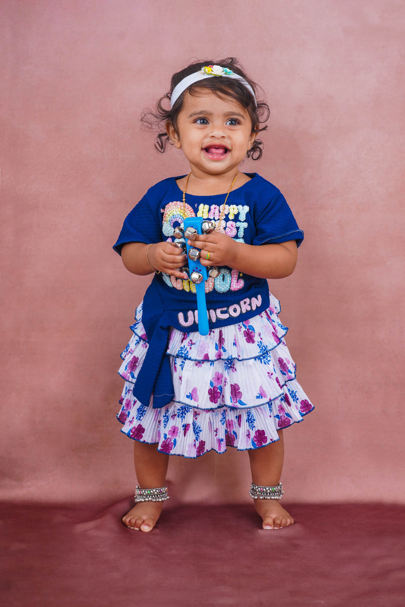 Cute baby girl photography in Madurai