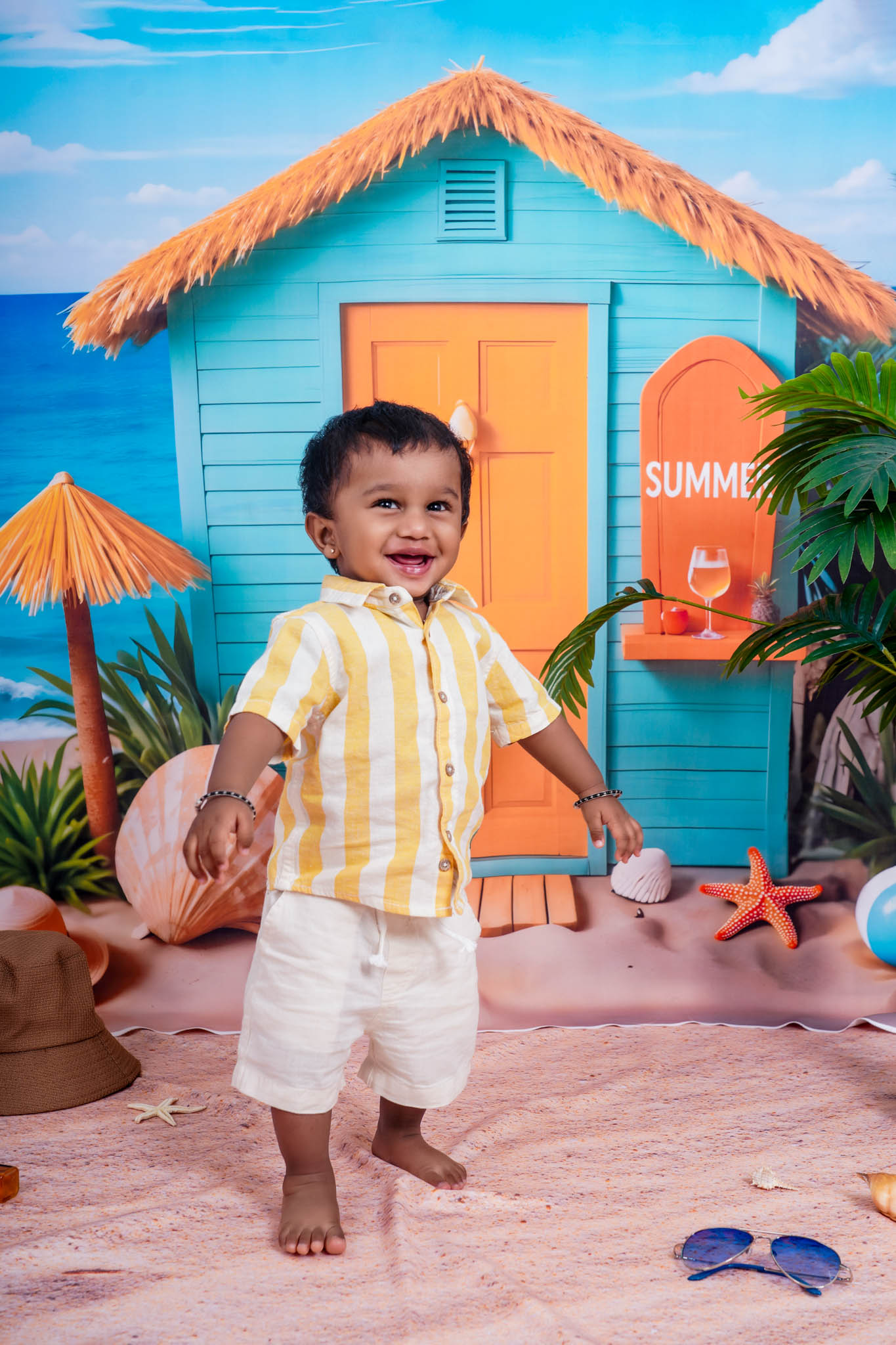 Summer theme baby shoot in Madurai