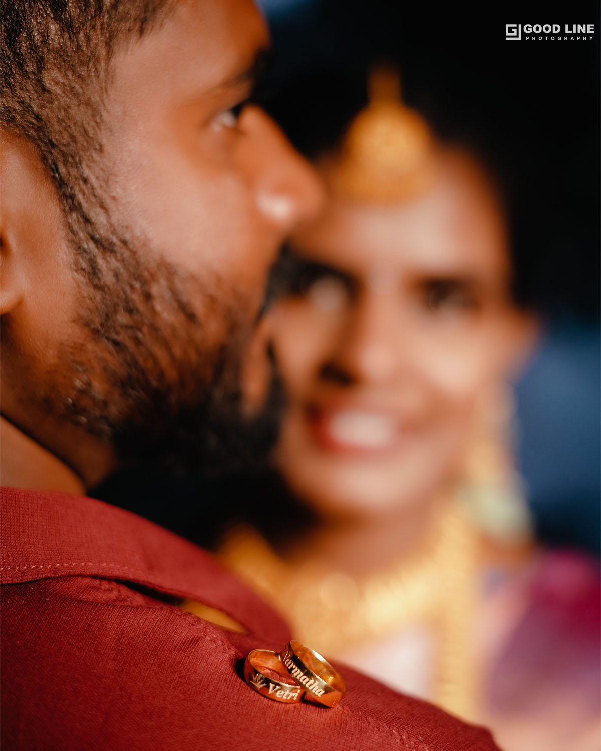 Engagement ring close-up