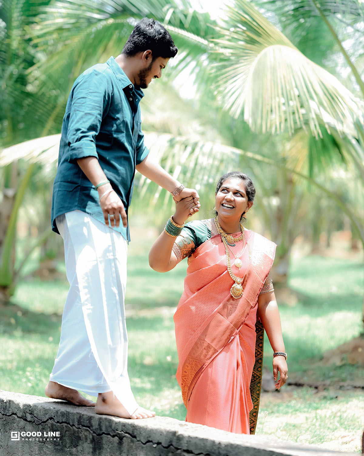 Romantic couple photoshoot